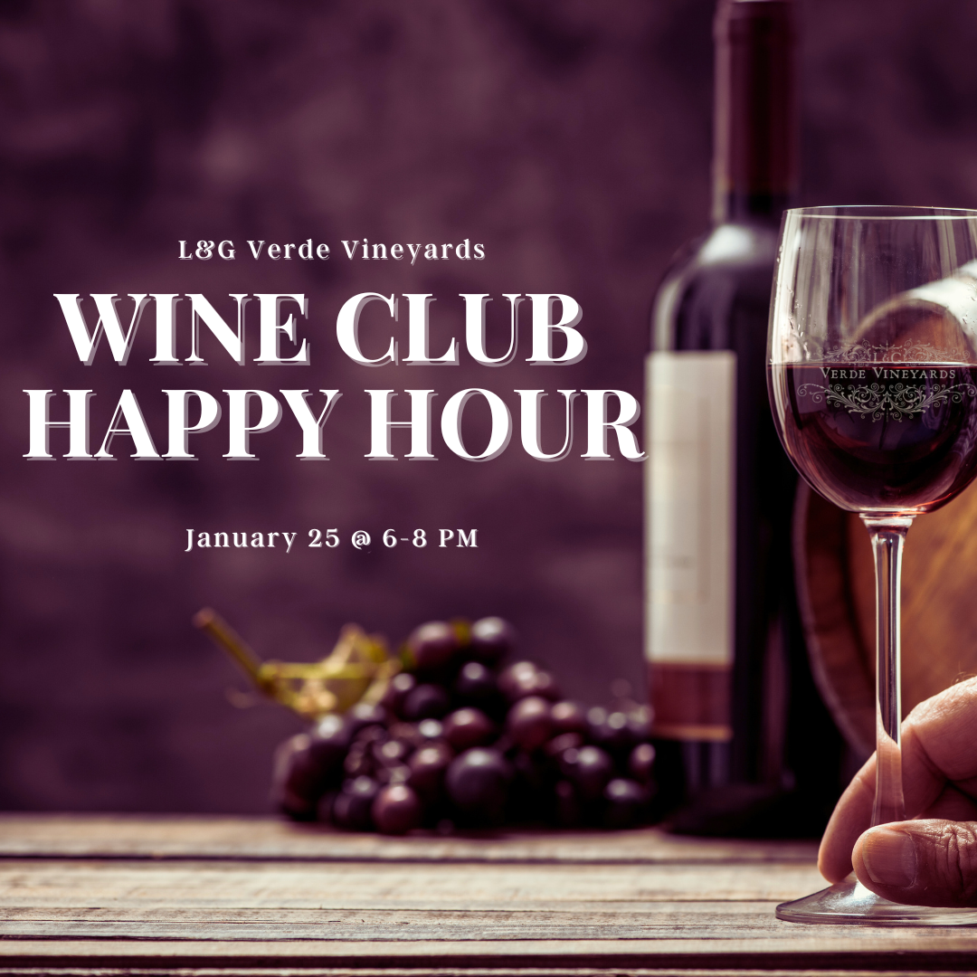Wine Club Happy Hour - 1/25/24